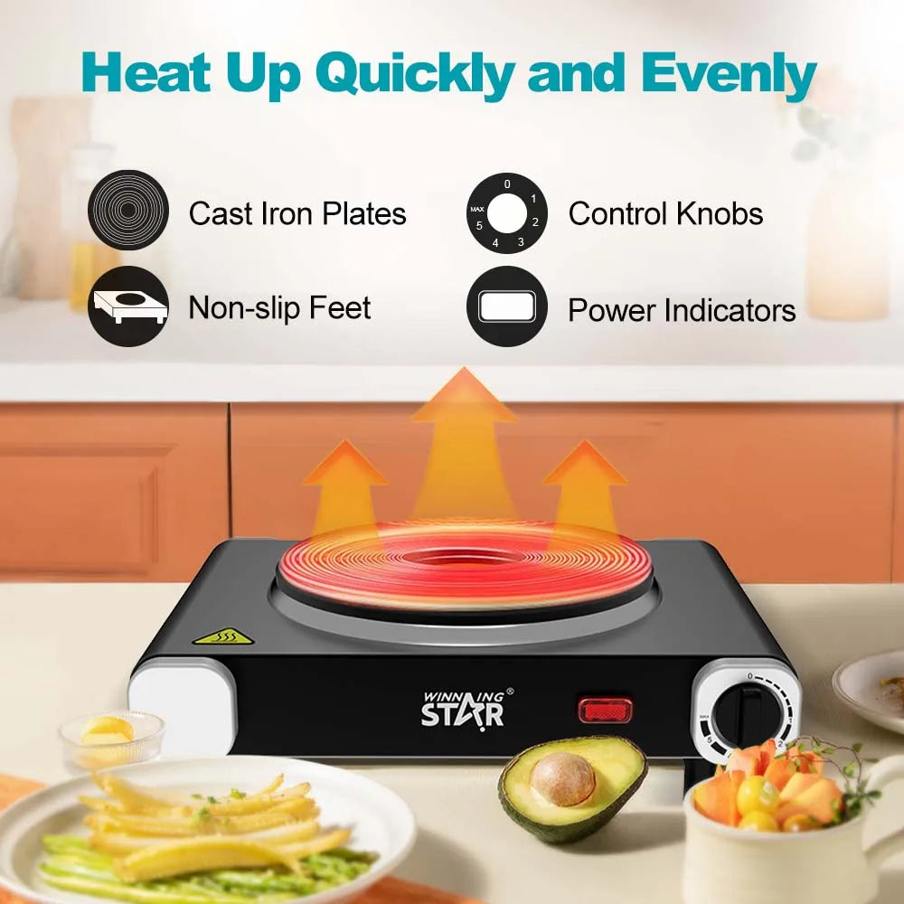 Single Burner Hot Plate WINNING STAR ST-9753